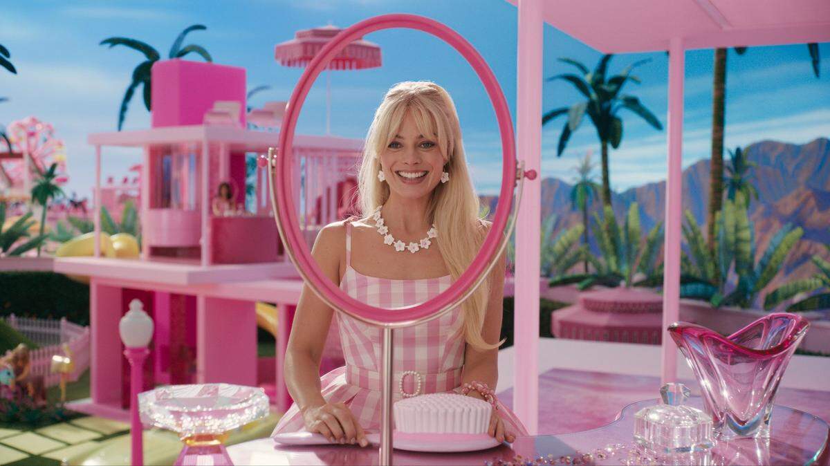 Margot Robbie stars in “Barbie.”