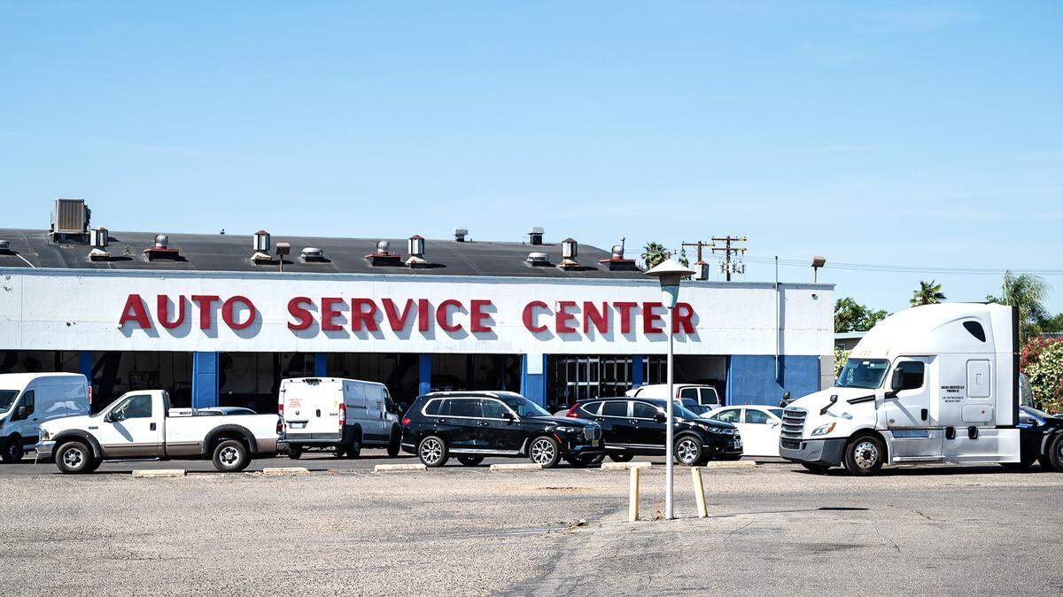 Pep Boys on McHenry Avenue in Modesto, Calif., on Tuesday, May 11, 2021.