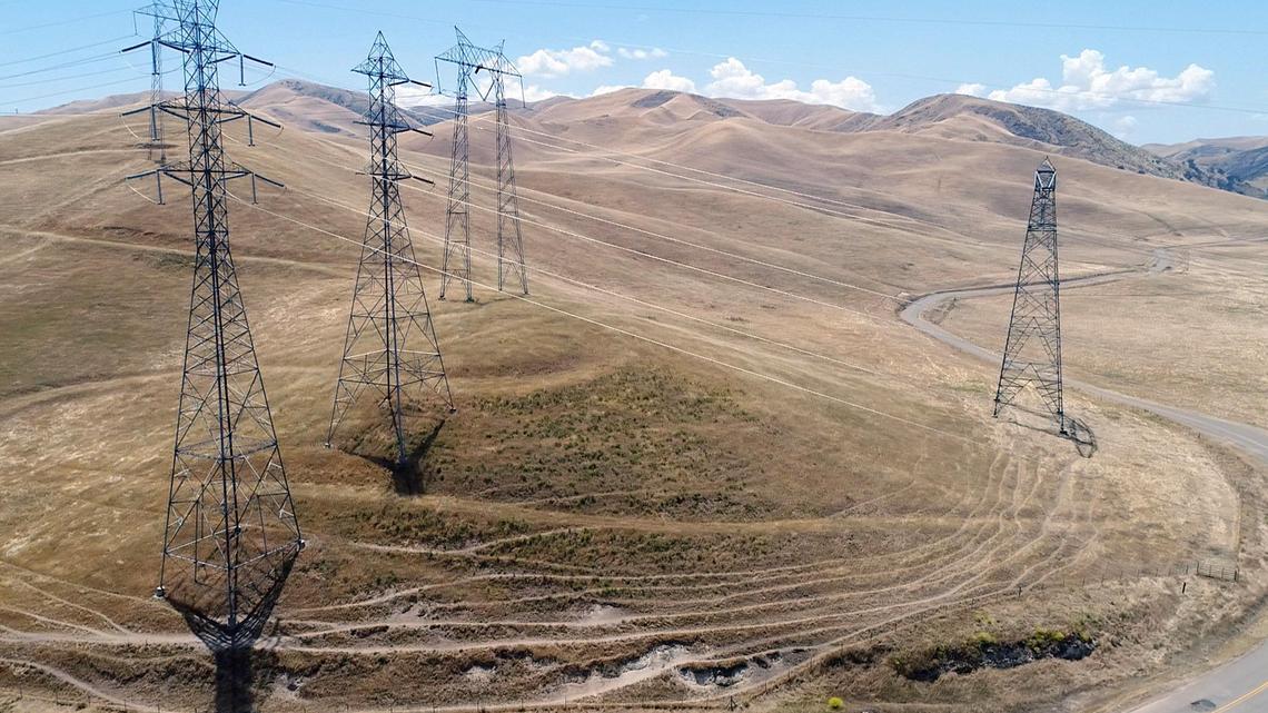 The area west of Patterson Calif. along Del Puerto Canyon Road is pictured on Wednesday afternoon May 29, 2019. A proposal for an 800 acre reservoir that would include a lake in the scenic canyon in the foothills west of Patterson is underway.