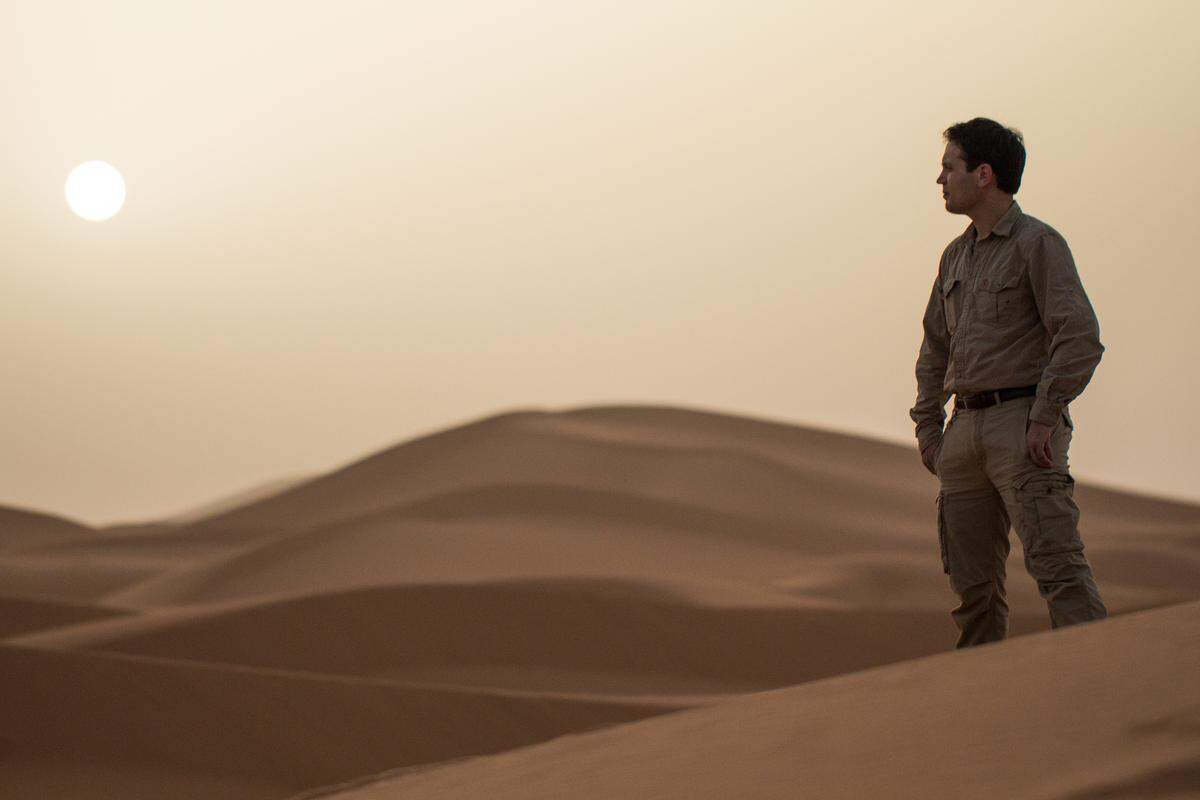 2014 Emerging Explorer Nizar Ibrahim is a paleontologist studing mid-Cretaceous ecosystems in the Sahara Desert.