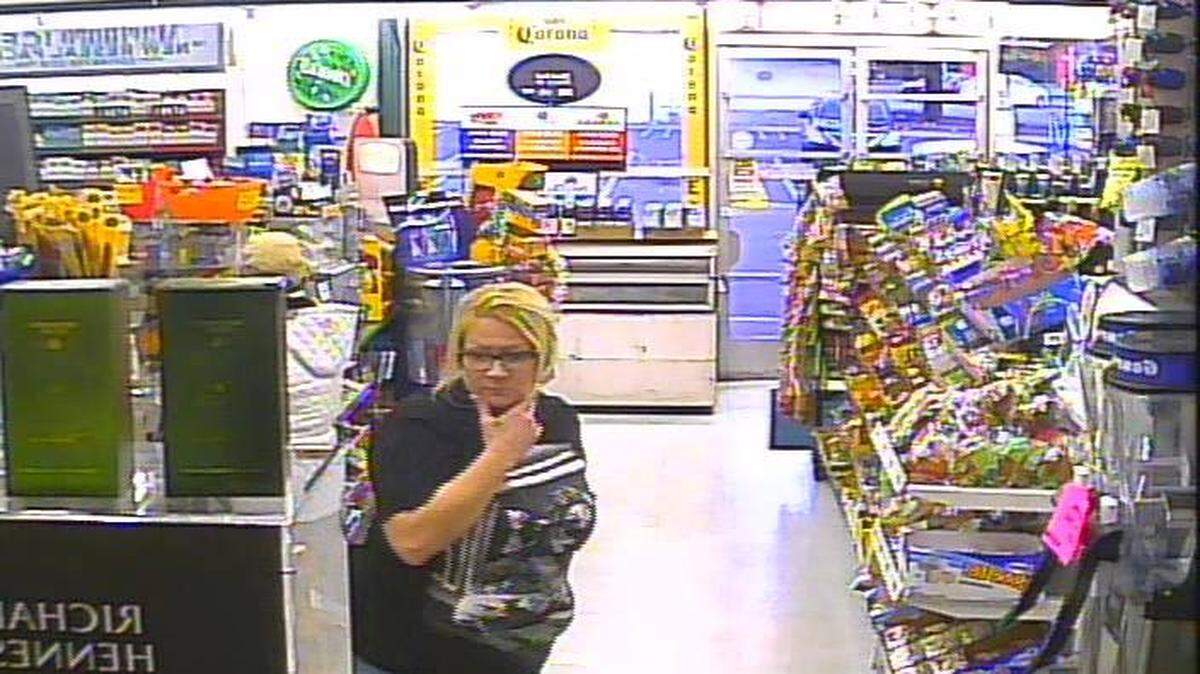 This woman is suspected of committing fraud and theft on multiple occasions at a liquor store in Manteca.