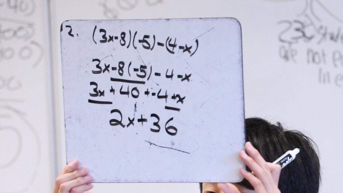 The Modesto City Schools board voted down a recommendation by the district’s math curriculum committee to for one year have pre-algebra offered at high school. The class was called remedial and inequitable.
