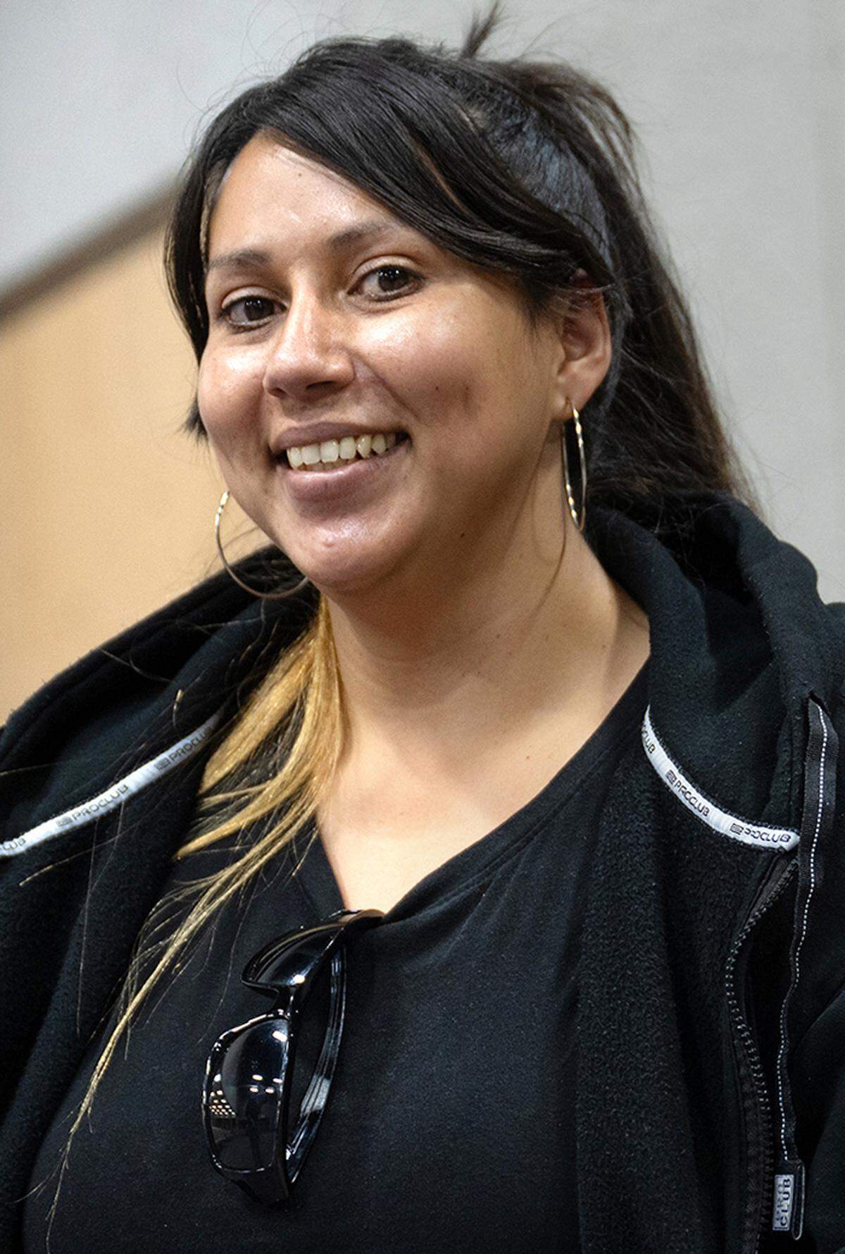 Esther Narango at Legacy Alliance Outreach in Modesto, Monday, Nov. 4, 2024. Narango got out of prison in May and is one of many people in the Legacy Alliance Outreach re-entry program that will vote for the first time in this election.