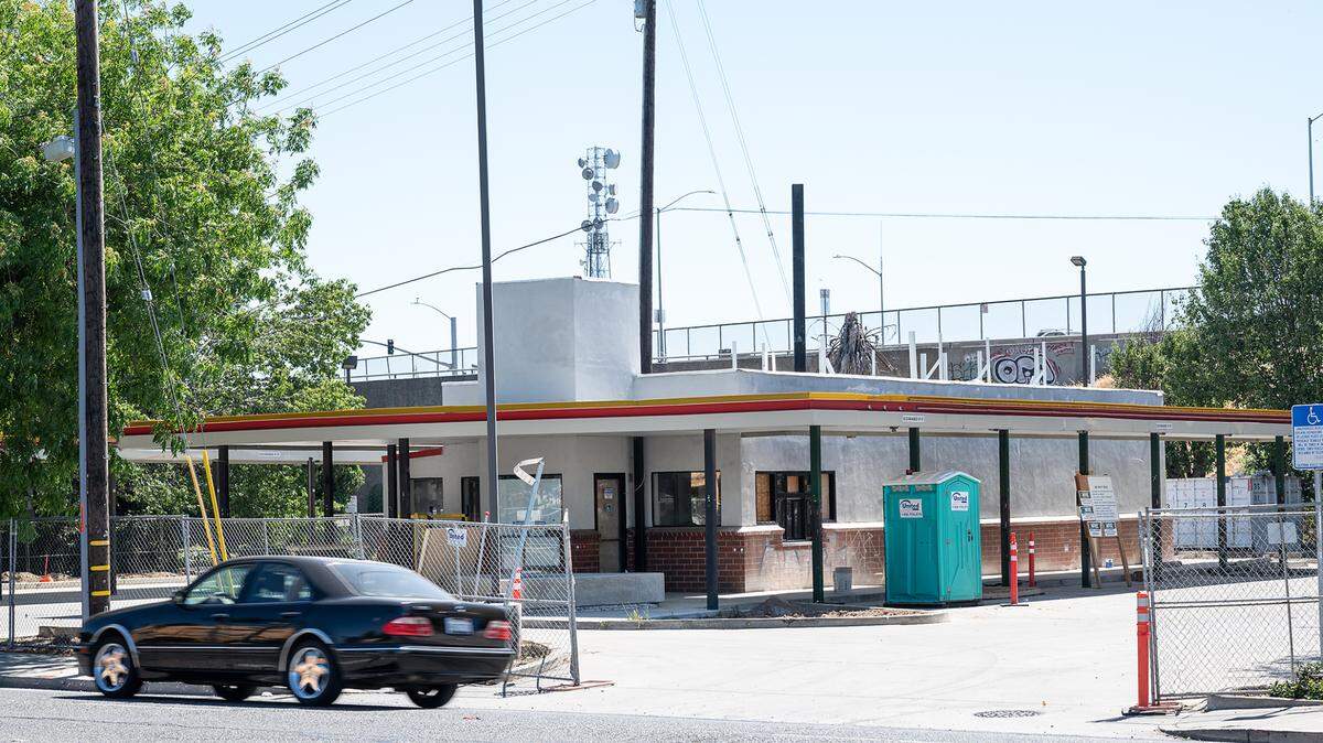 Future site of Starbucks Coffee at the former Sonic Drive-in on Orangeburg Avenue in Modesto, Calif., on Friday, June 4, 2021.