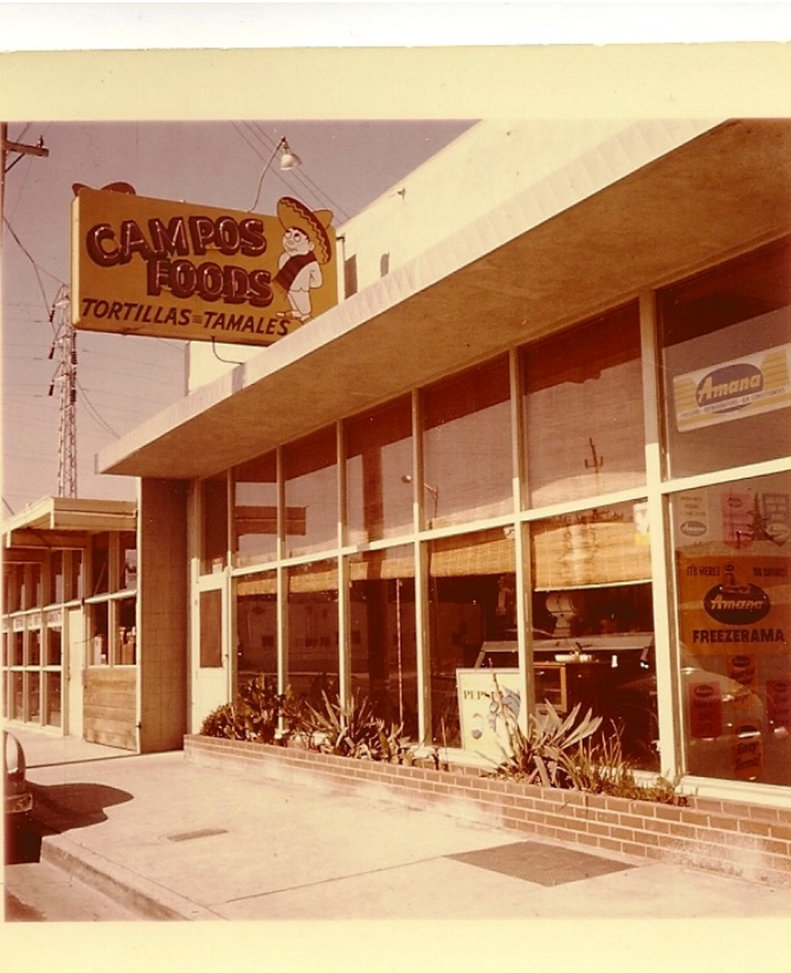 Campos Foods at 1711 McHenry Ave. in Modesto, Calif., in 1959.