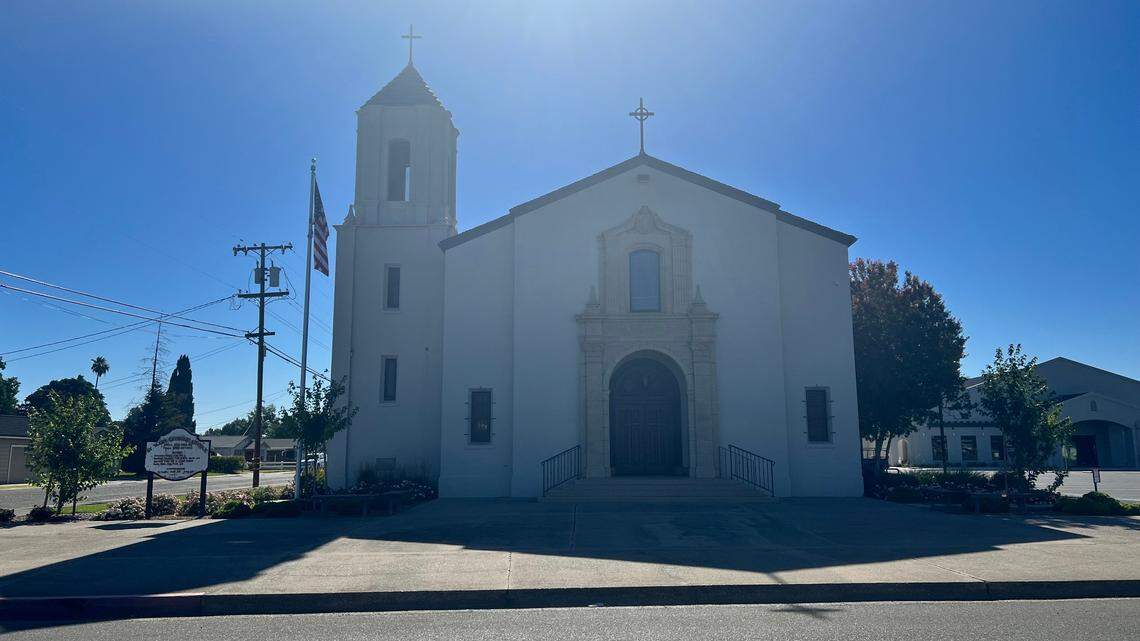 St. Mary’s Catholic Church in Oakdale, California.