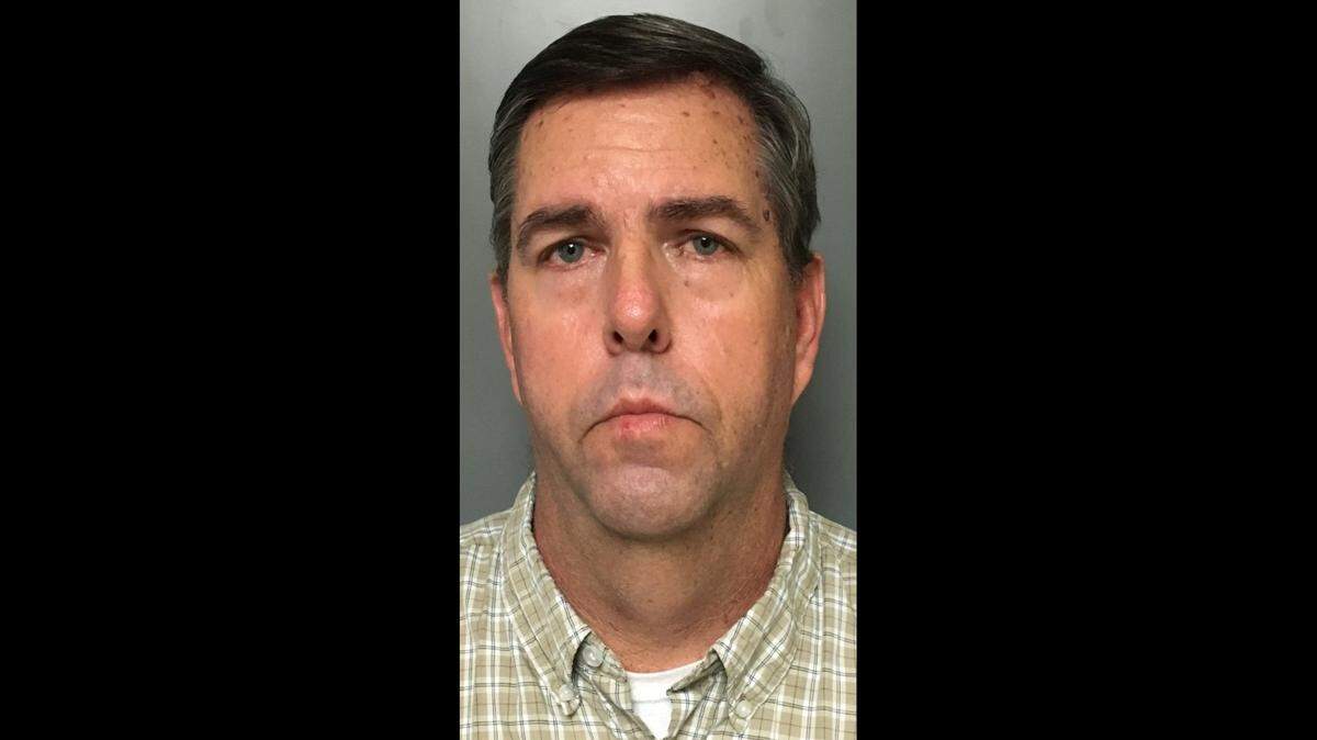 Dale Keith, 47, of Ripon, CA, was arrested Wednesday, Nov. 14, 2018, on suspicion of embezzling several thousand dollars from Ripon Babe Ruth Baseball and Softball.