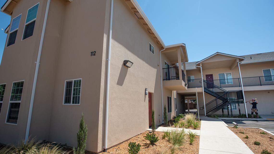 James Street Apartments in Modesto, Calif., on Tuesday, July 12, 2022.