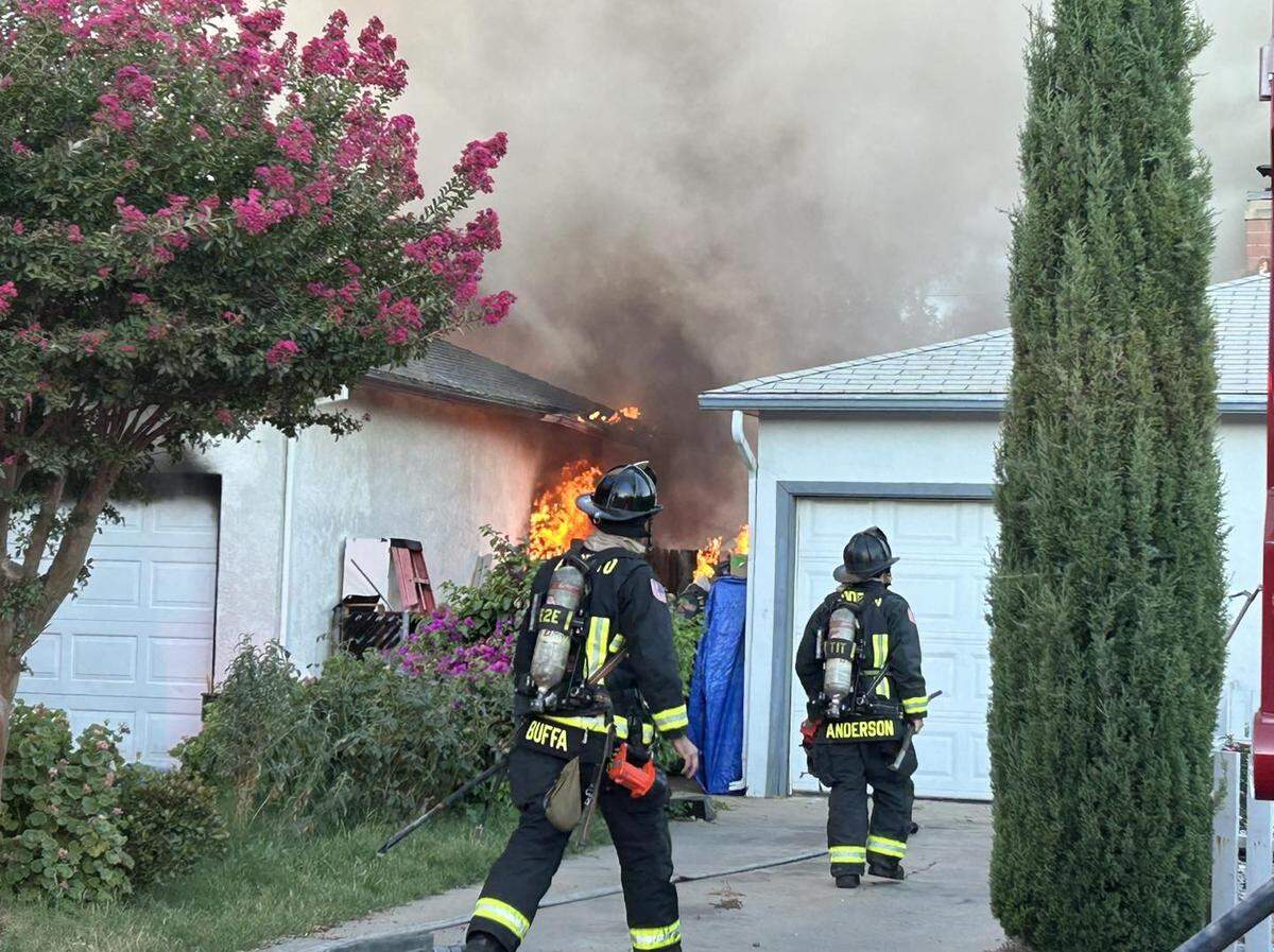The Modesto Fire Department responded to a house fire on the 1600 block of Concord Avenue on Jul. 26, 2024.