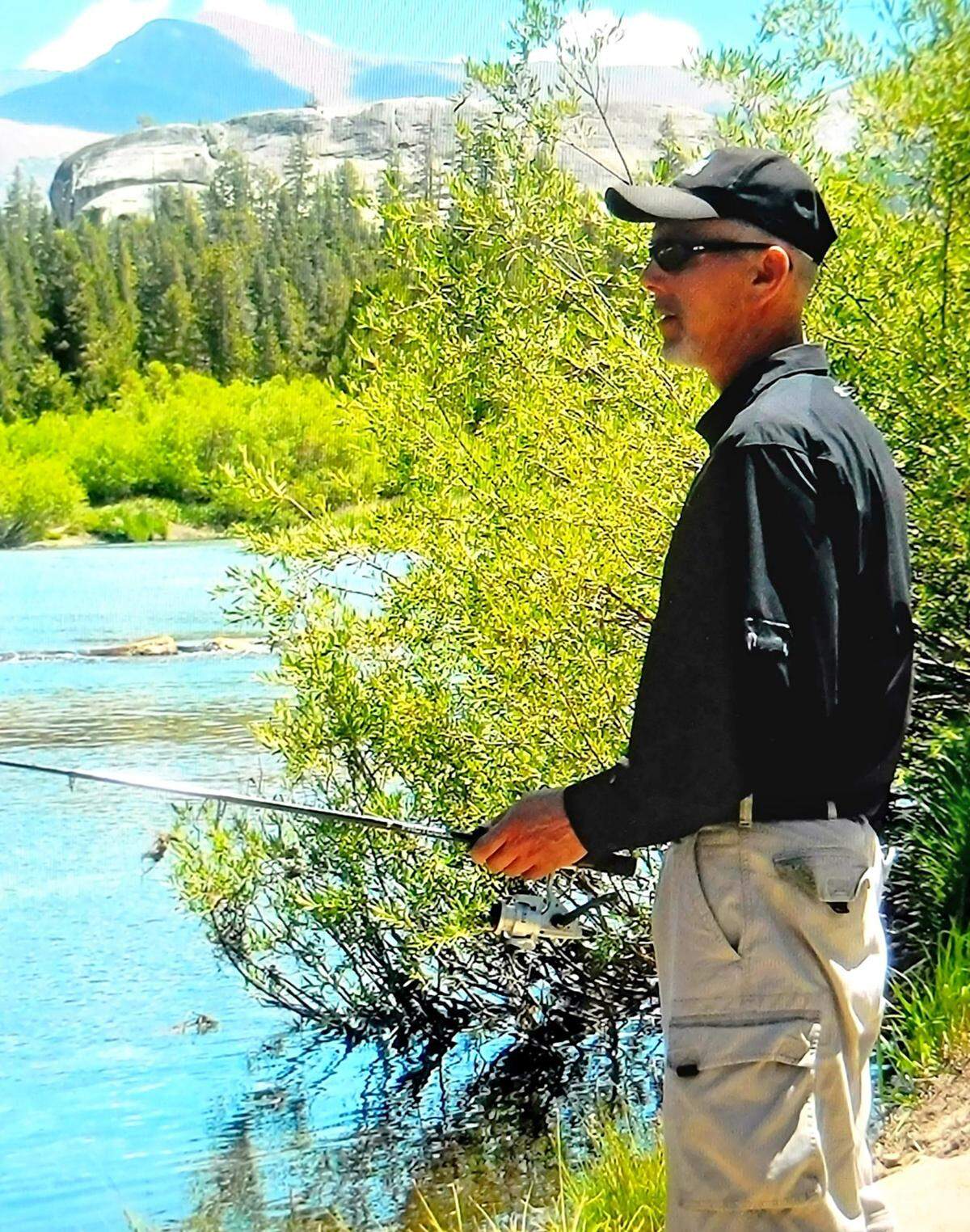 Robert Kope on during fishing trip in early fall of 2013.