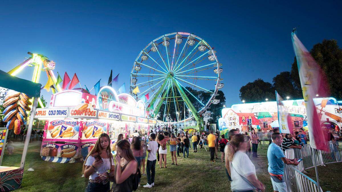 Opening day in 2019 at the Stanislaus County Fair in Turlock.