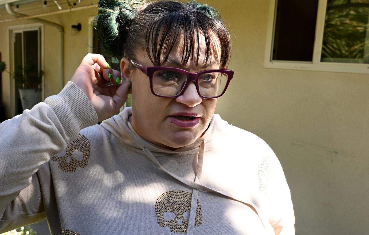 Former fentanyl user Amy Northern, has been clean since starting addiction treatment at New Hope Recovery House in Modesto, Calif. Photographed Wednesday, Oct. 11, 2023.