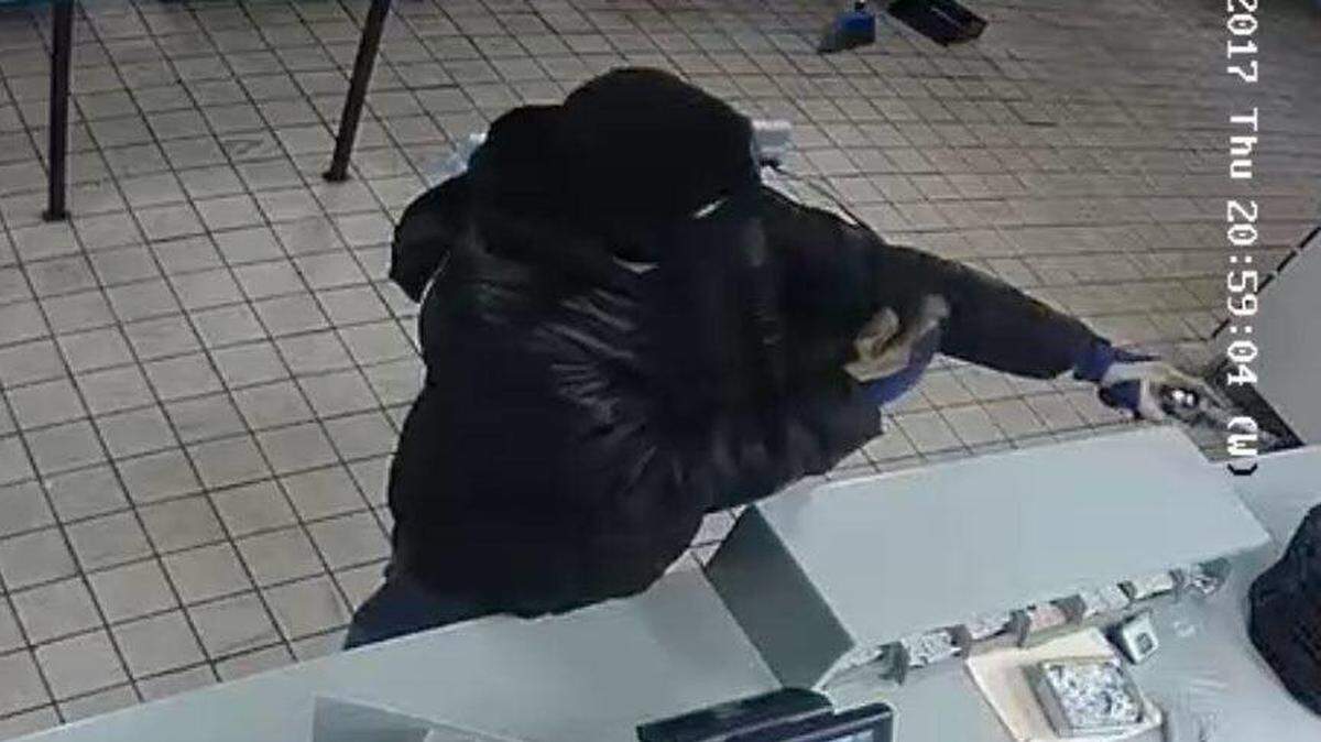 This man attempted to rob the Burger King in east Sonora on Thursday night, Nov. 16, 2017, but employees fled the restaurant.