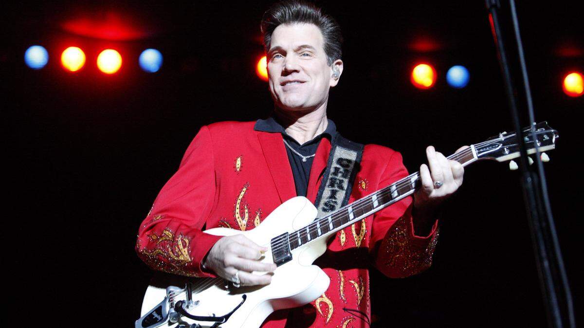 Chris Isaak will play the Fruit Yard Amphitheatre in August.