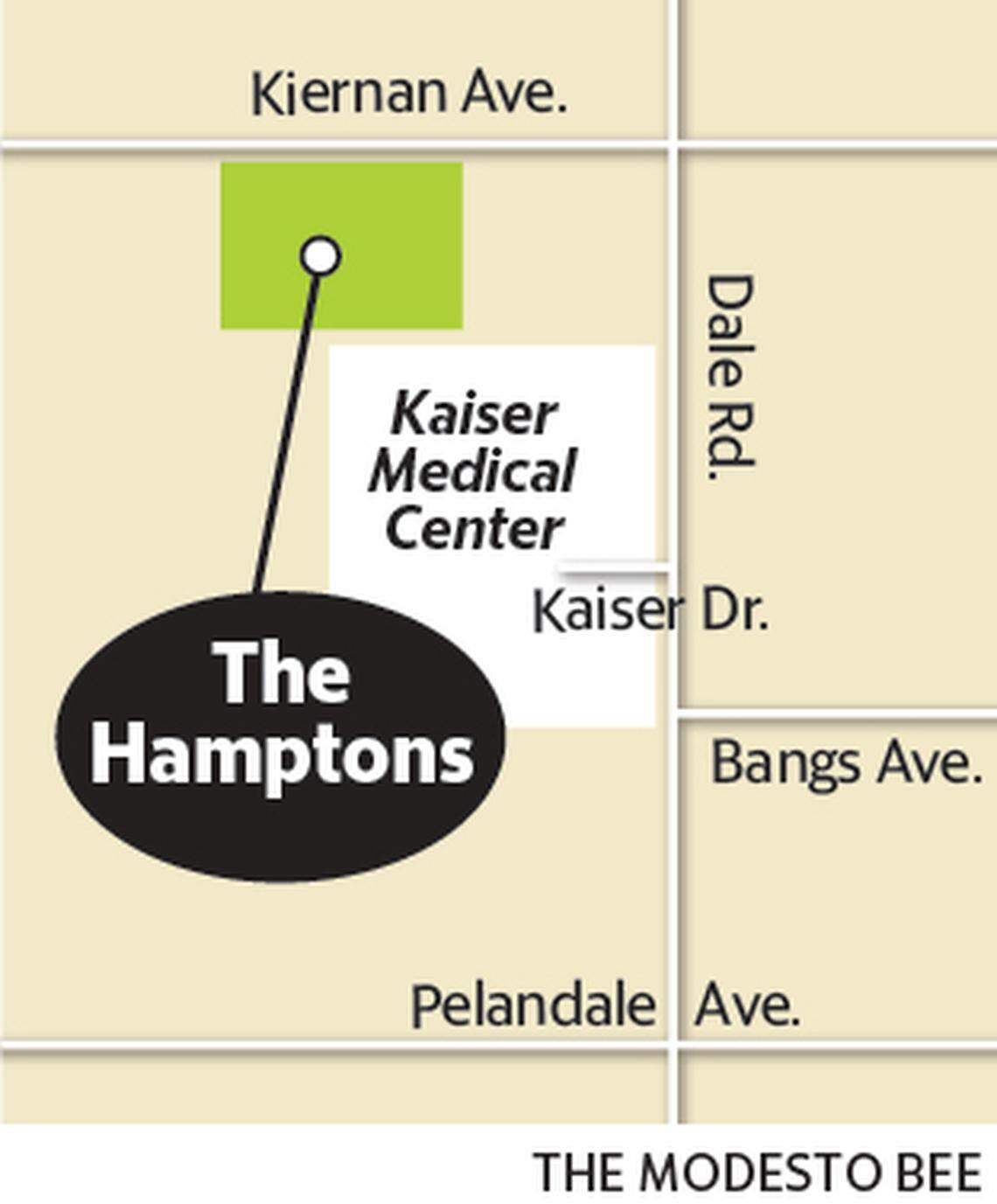 Map of the Hamptons site