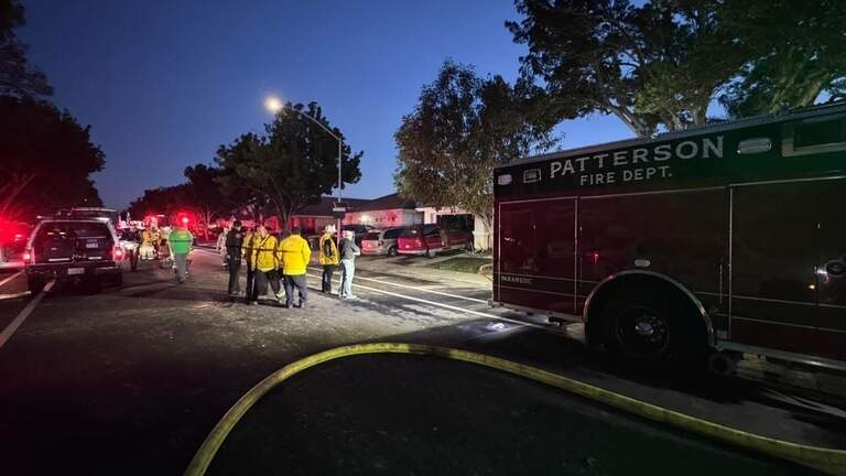One person found dead after Patterson house fire. Investigation underway