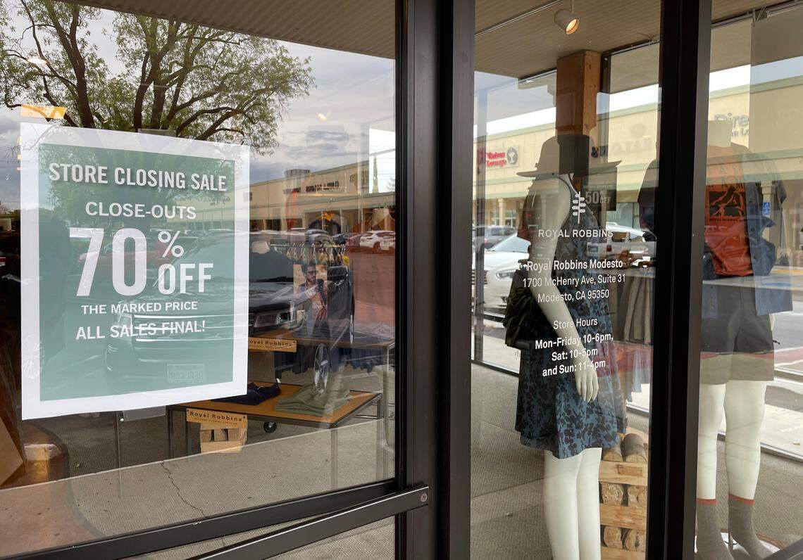 Royal Robbins store in McHenry Village in Modesto, Calif., Thursday, March 28, 2024.