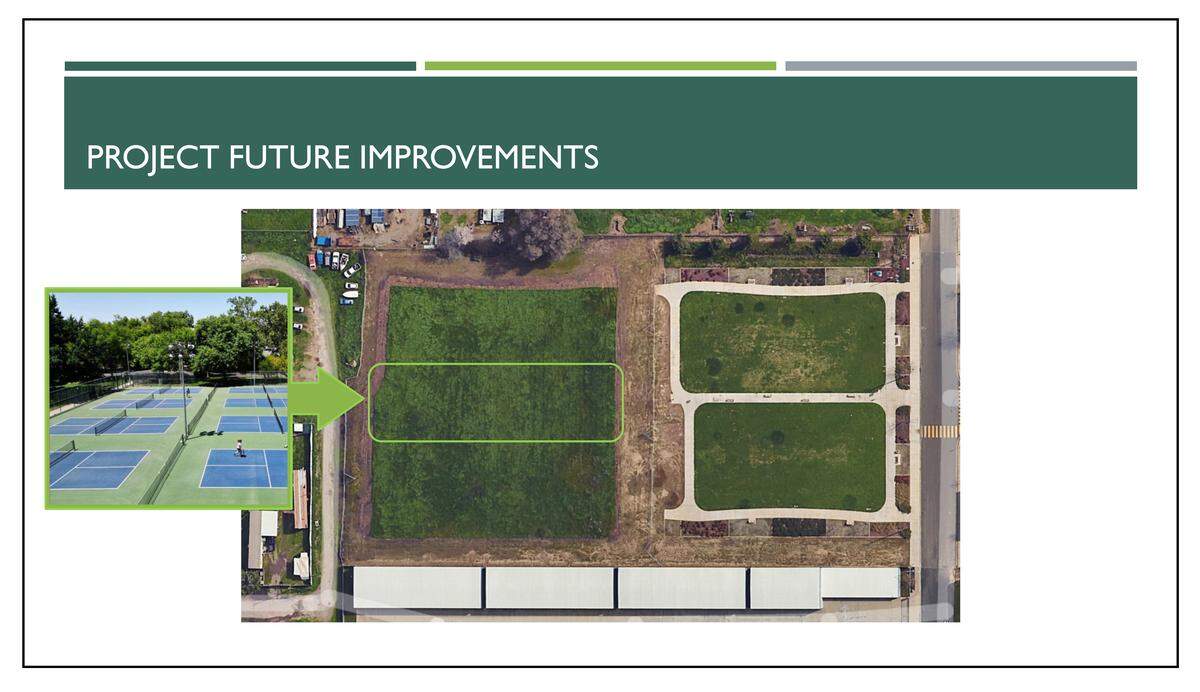 Plans for phase 2 of Montana Park in Turlock include pickleball courts.