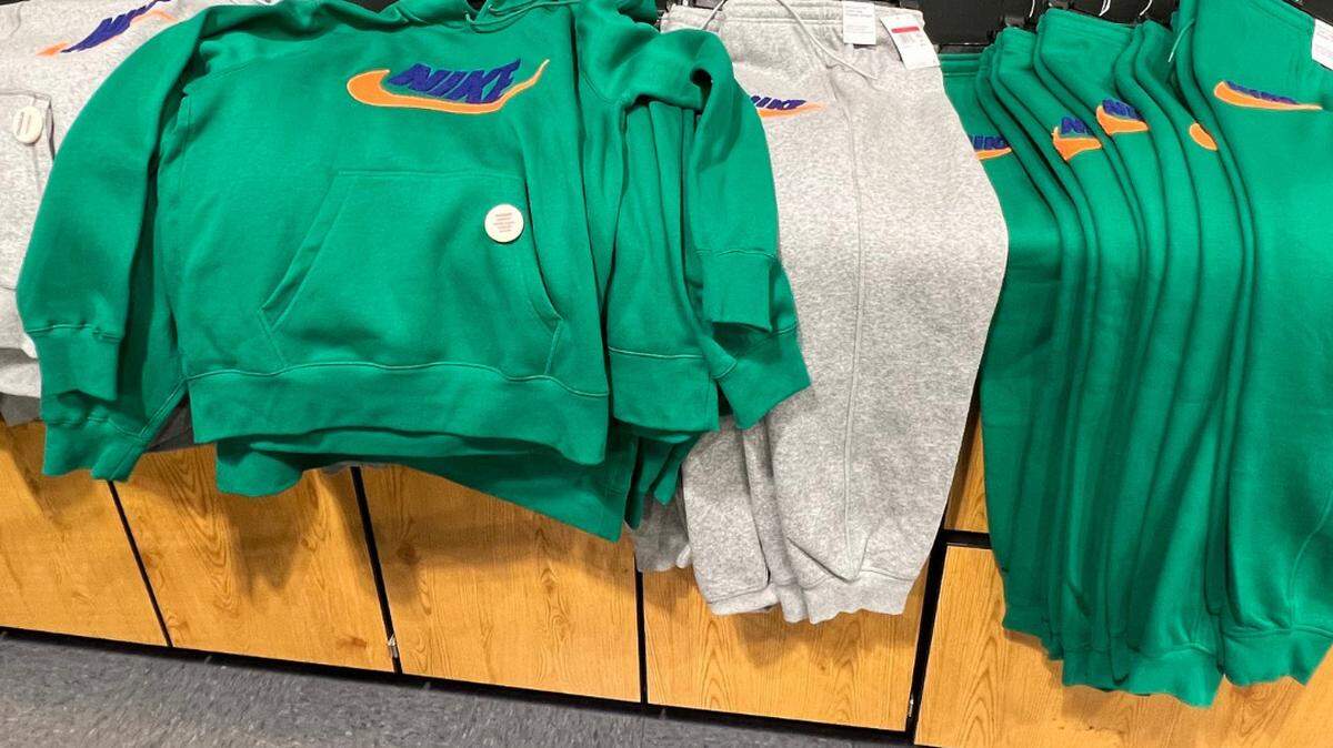 Nike sweat shirts and pants were among the alleged stolen goods seized by police in Turlock CA on Feb. 1, 2024. Retail theft is an issue addressed by both Juan Alanis and Jessica Self.