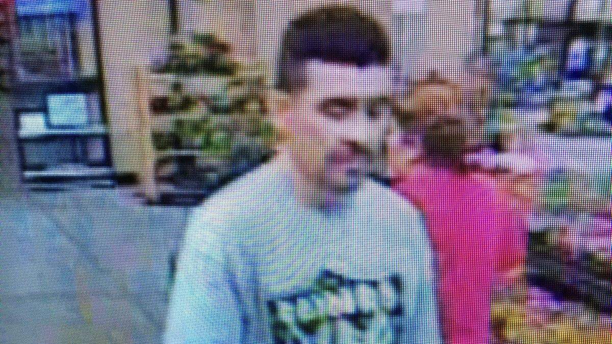 This man is sought by Turlock police for allegedly attacking a  shopper at the Walmart store on Fulkerth Road on July 30.