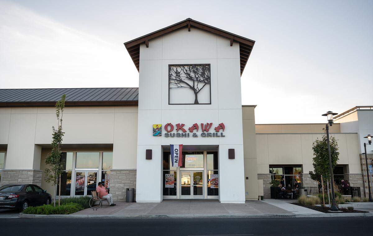 Okawa Sushi & Grill in the marketplace shopping center on Oakdale Road in Modesto, Calif., Thursday, September 29, 2022.
