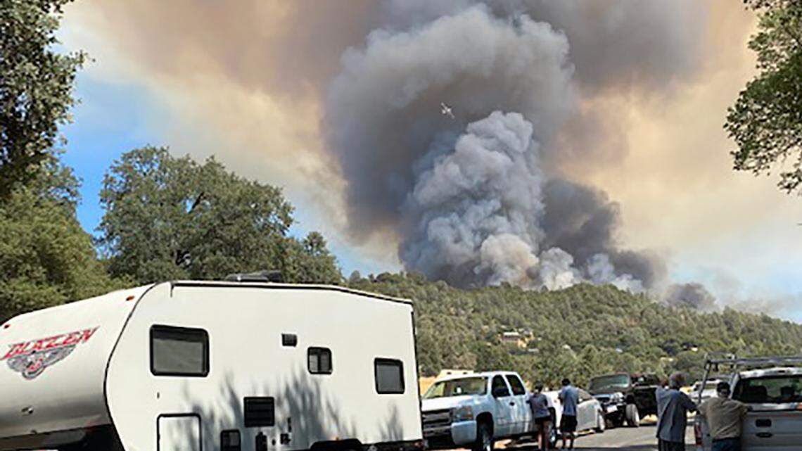 Photo from Thursday from Donna Squaglia, a resident of Jamestown.