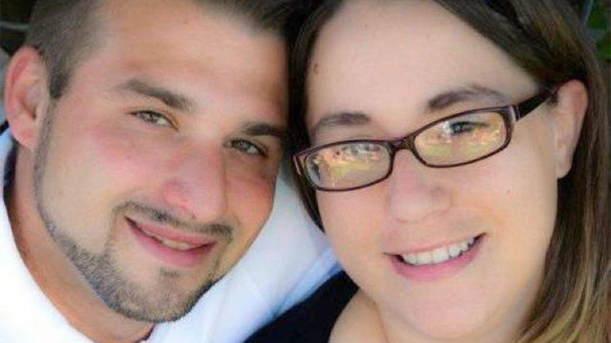 Marques and Sabrina Rodriguez of Manteca, Calif. are pictured in a photo posted on his Facebook page in September of 2012. Marques was killed in a head-on collision on Highway 99 north of Pelandale Avenue in Modesto on December 22nd.