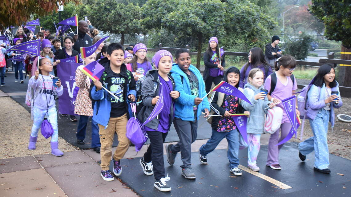 Modesto students’ walk to school honors civil rights icon Ruby Bridges