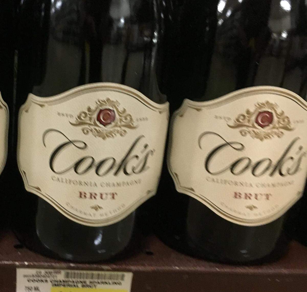 Cook’s Champagne was one of six labels acquired in June 2025 by The Wine Group, based in Livermore, Calif.