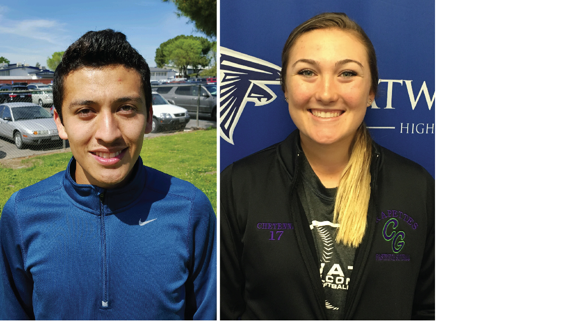 Guillermo Rivas, Golden Valley; Cheyenne Mahy, Atwater 