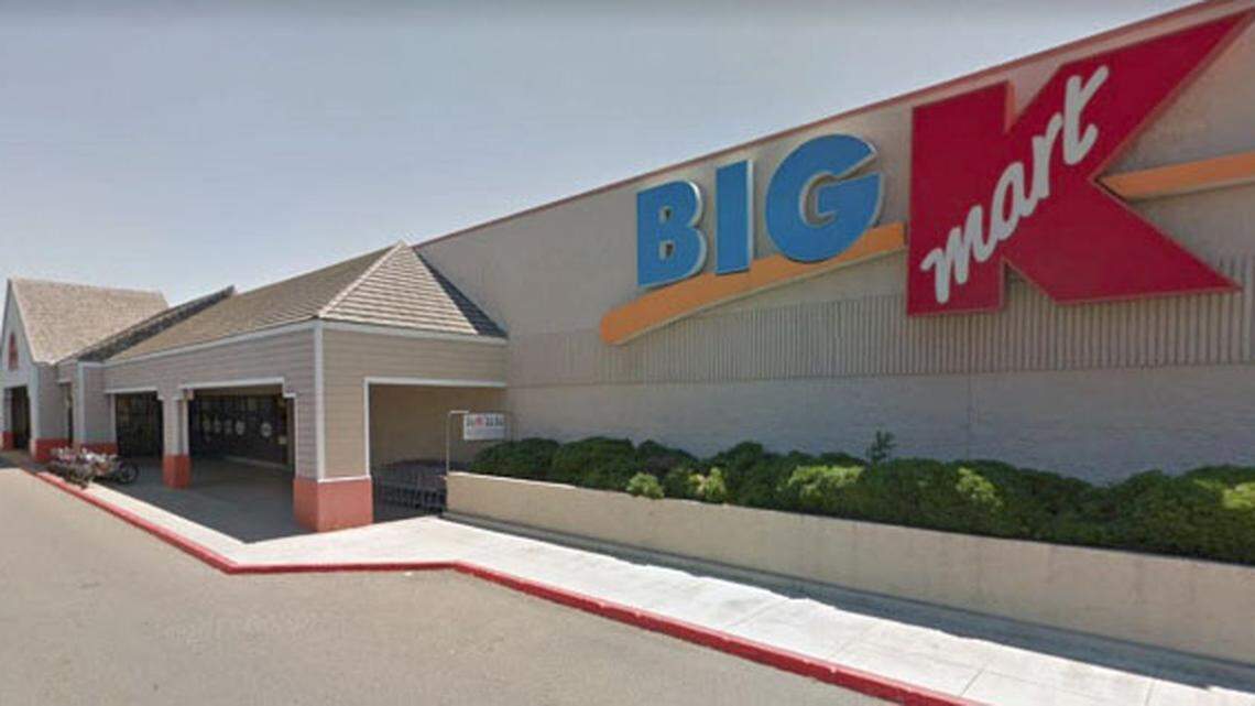 According Oakdale police, the Kmart store in Oakdale, Calif., was evacuated because of several small arson fires on Tuesday, Aug. 21, 2018.