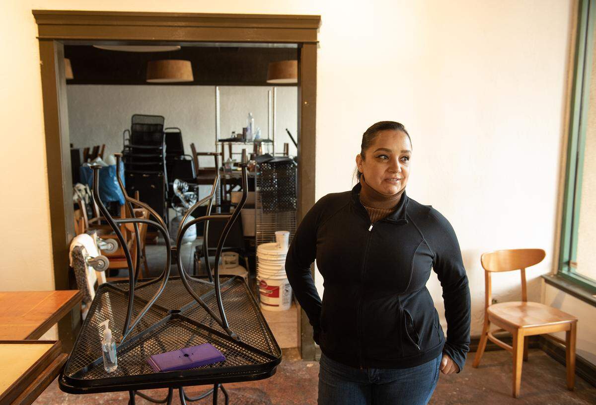 Chef Sandra Rios will help run the Chinn’s International restaurant in the former Concetta space in Modesto, Calif., Friday, Dec. 2, 2022.