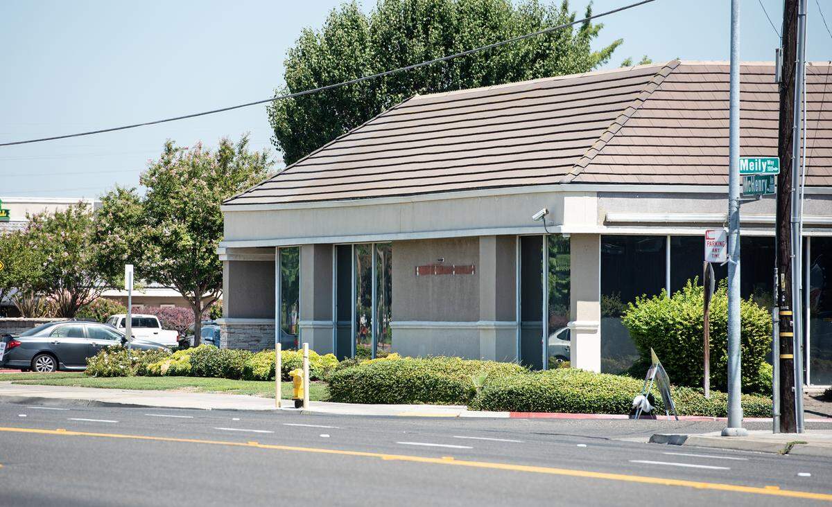 The former Fuddruckers restaurant on McHenry Avenue in Modesto, Calif., on Thursday, August 6, 2020. 