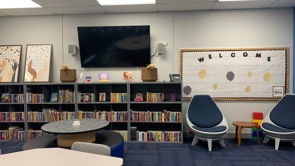 Modesto City Schools created a welcome center for refugee families to visit for their first interaction with the district.