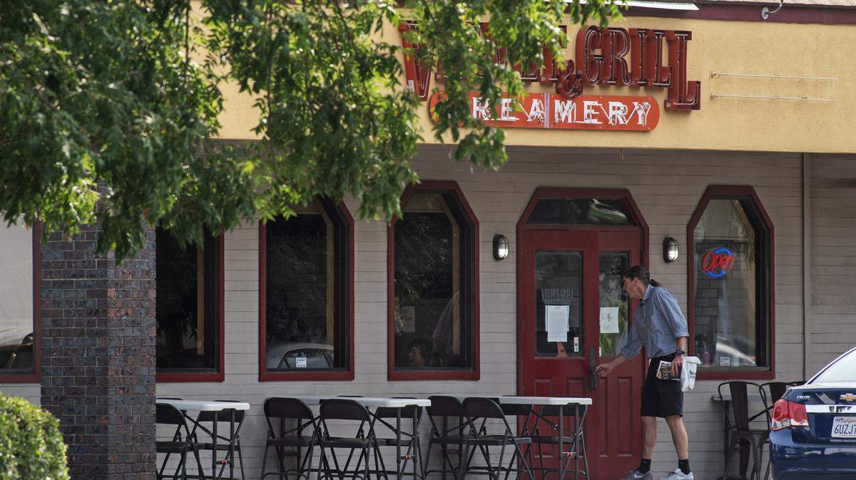 Velvet Grill on Dale Road in Modesto, Calif., on Thursday, Sept. 17, 2020.
