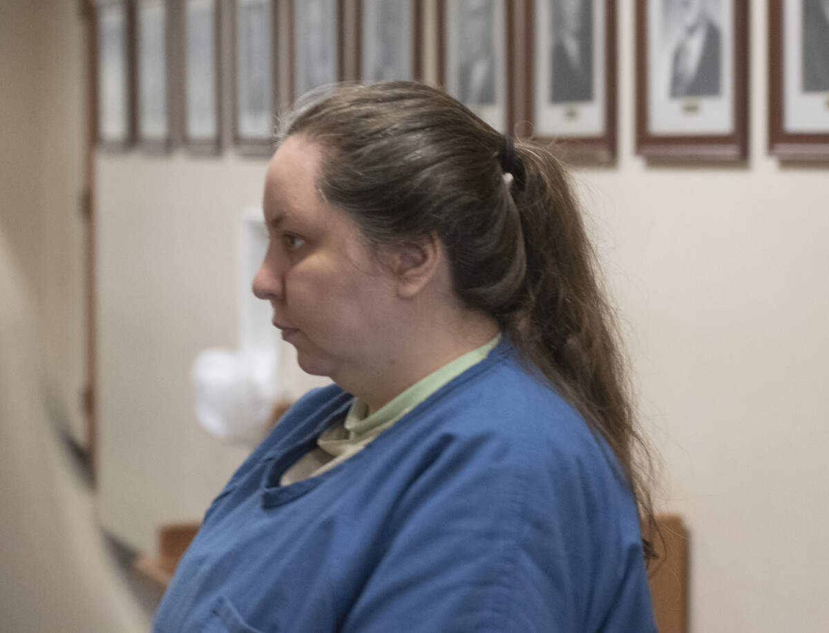 Mina Nazari appears in Stanislaus County Superior Court in Modesto on May 27, 2026, during a hearing after a jury found her guilty of murdering her 4-year-old daughter and legally sane at the time of the 2023 killing.