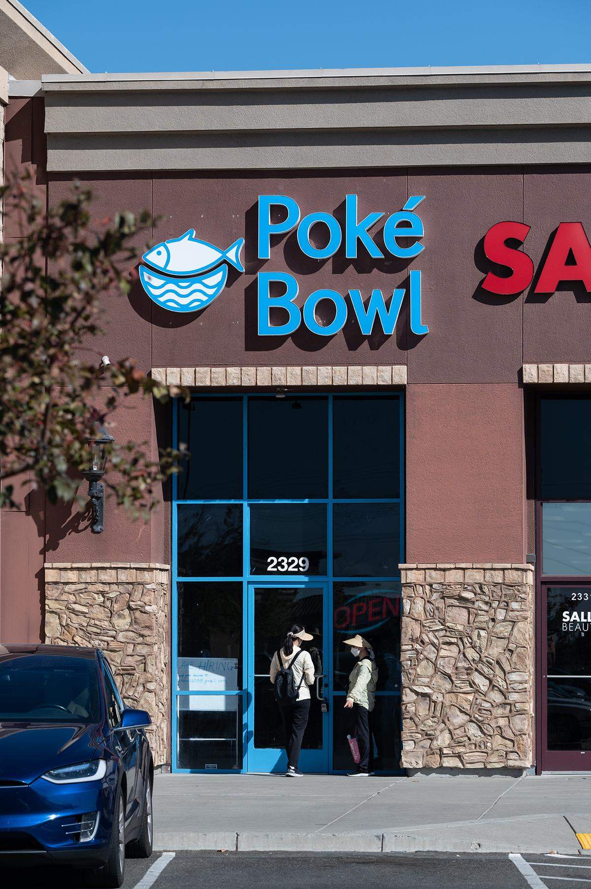 Poké Bowl restaurant in Crossroads shopping center in Riverbank, Calif., on Saturday, September 24, 2022.
