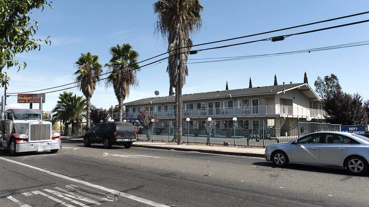 American Budget Inn and Suites on Kansas Avenue in Modesto, Calif., Thursday, Aug. 22, 2019.
