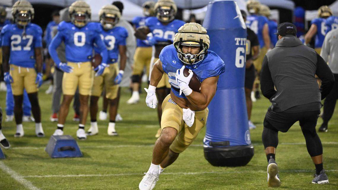College notes: Turlock football star shines at UCLA pro day; MC alums shine on court
