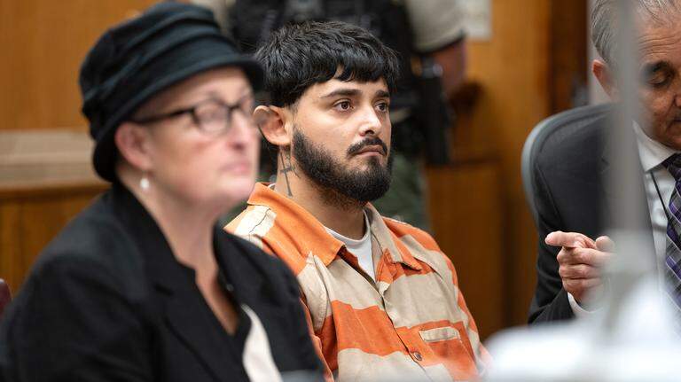 Modesto triple-murder suspect pleads not guilty as grieving family packs courtroom