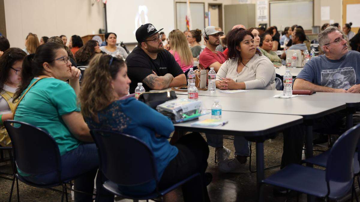 An estimated 150 people attended an Oct. 4 town hall meeting held by the Ceres Unified School District that focused on suicide awareness and prevention.