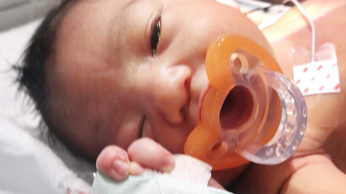 Baby JM was evaluated for COVID-19 at Harbor-UCLA Medical Center in Los Angeles on April 11, 2020.