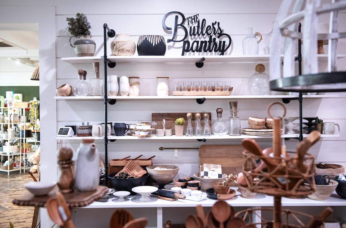 The Butler’s Pantry on Main Street in Escalon, Calif., Tuesday, March 21, 2023.