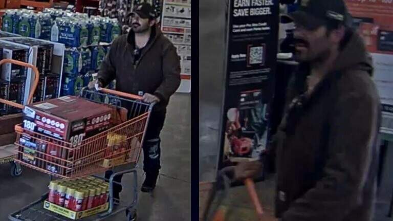 Merced police seek public’s help to ID Home Depot theft suspect
