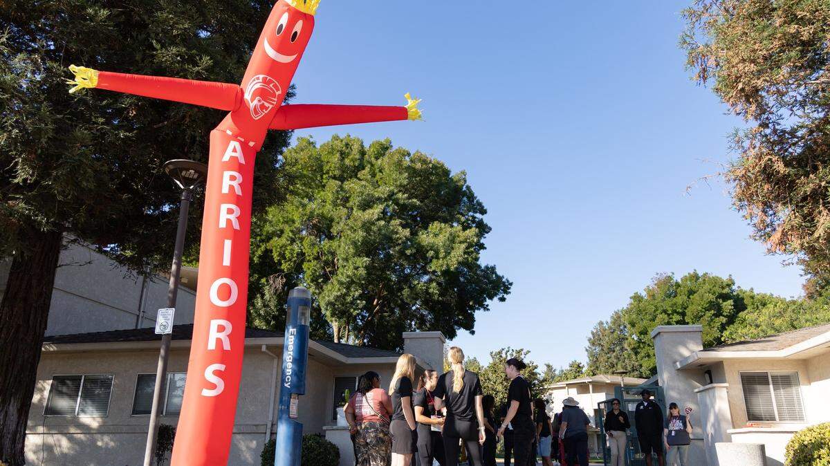 Aug. 15 was move-in day for students at California State University, Stanislaus, in Turlock.
