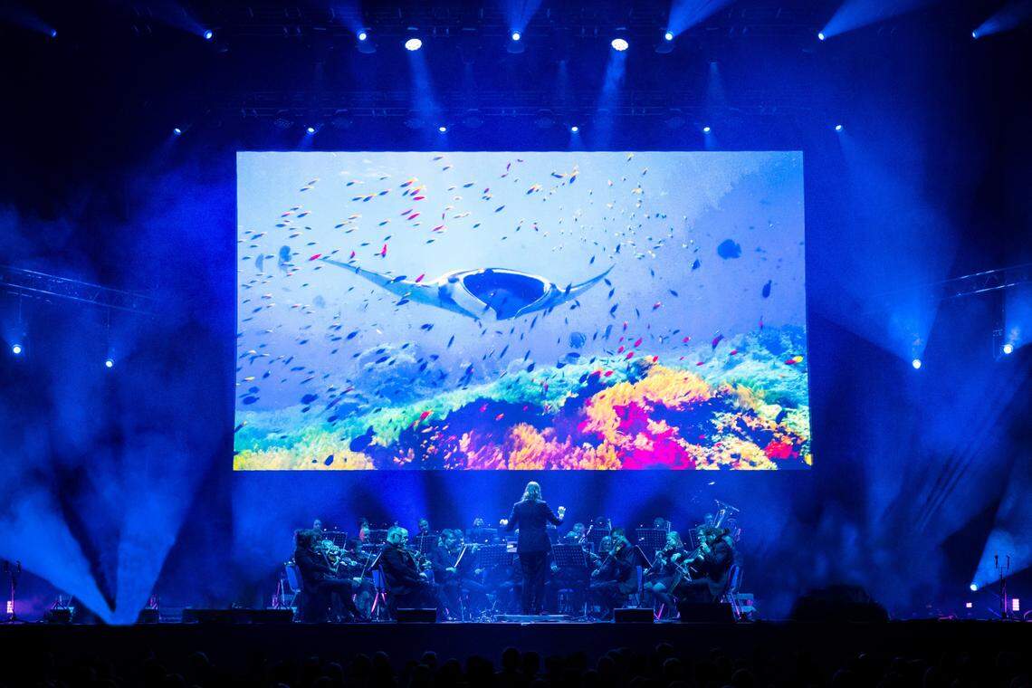 “Our Planet Live in Concert” presents the Netflix documentary as a live experience.