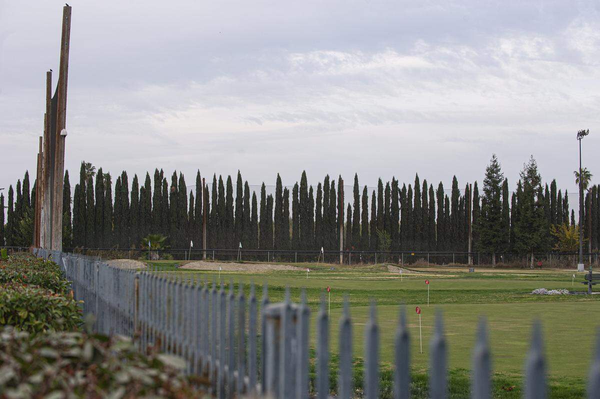 The Nor Cal Performance Golf Center driving range on north McHenry is currently closed, on Wednesday, November 13, in Modesto.