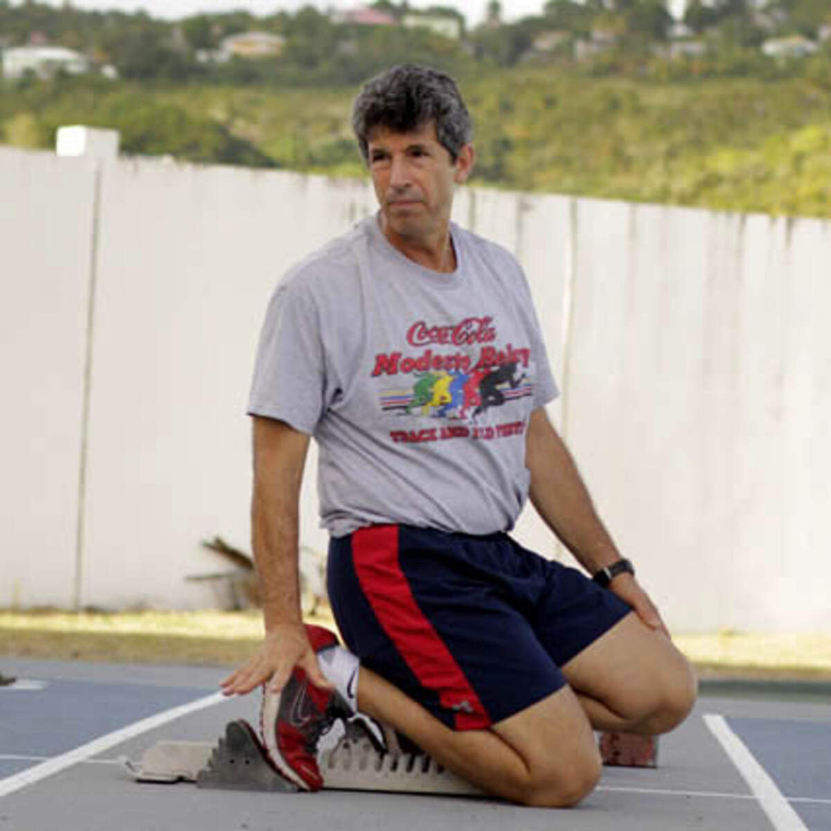 Dave Shrock of Modesto Junior College received the Robert Giegengack Award from USA Track and Field in December 2021 for his coaching achievements.