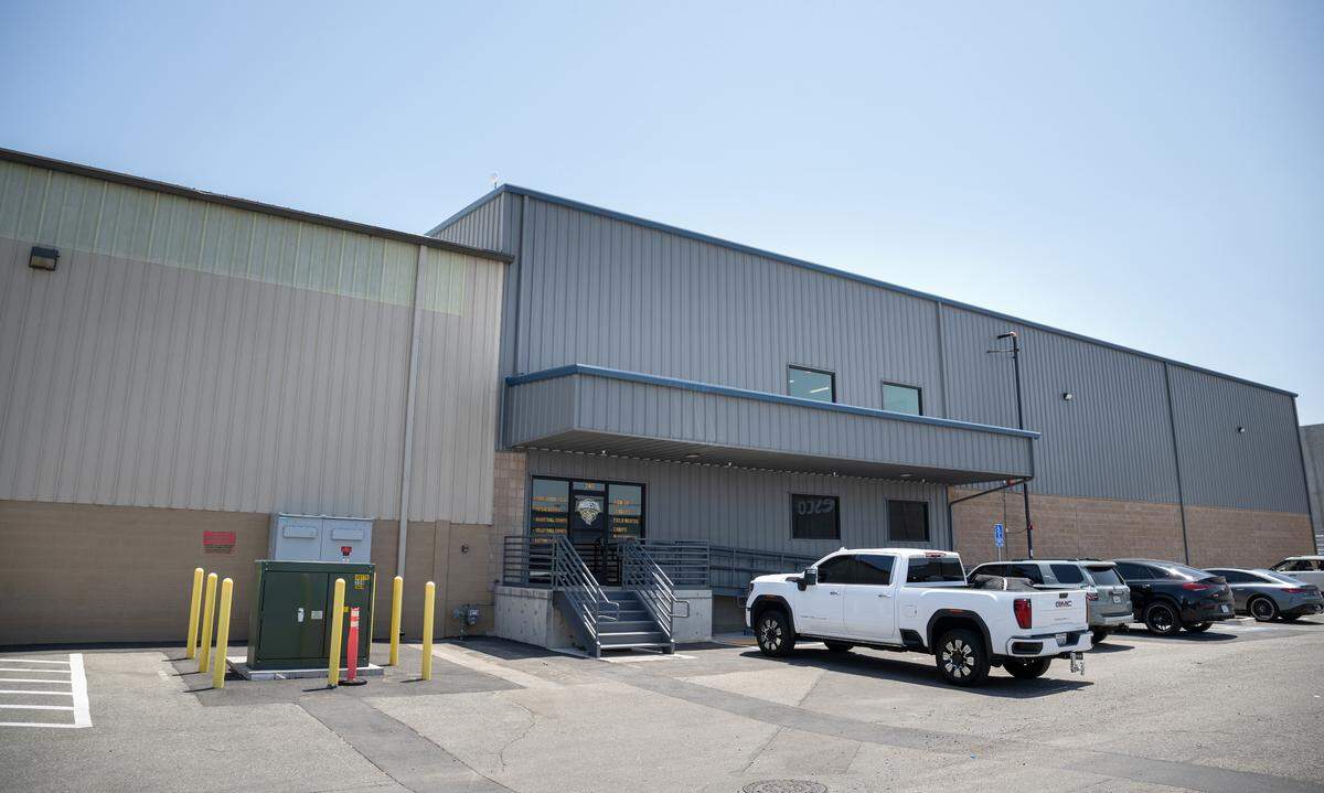 Indoor sports fields at the Modesto Sports Center in Modesto, Wednesday, June 4, 2025. A turf field will allow for soccer and futsal.