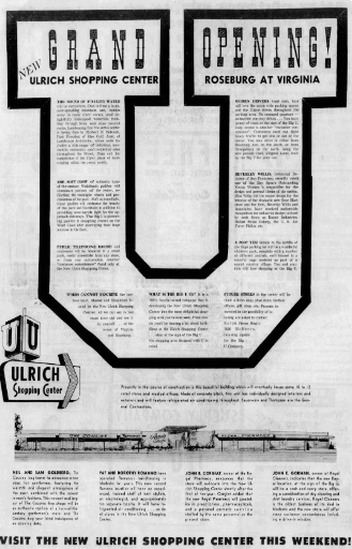 Clipping from The Modesto Bee, November 1961.